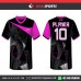 PINK TRIBLE CRYSTALS  SOCCER JERSEYS